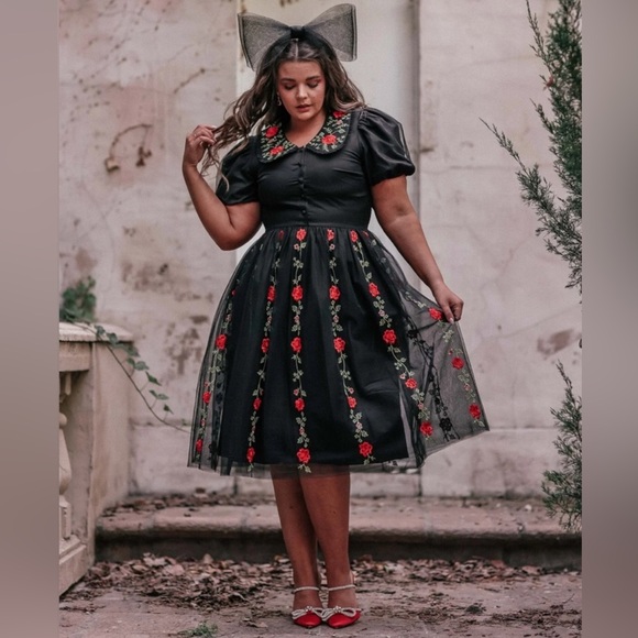 JessaKae Angelina dress, size 2X, worn once, beautiful occasion dress - Picture 4 of 5